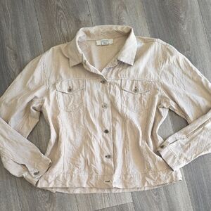 Nexx Women's Light Tan Jean Jacket